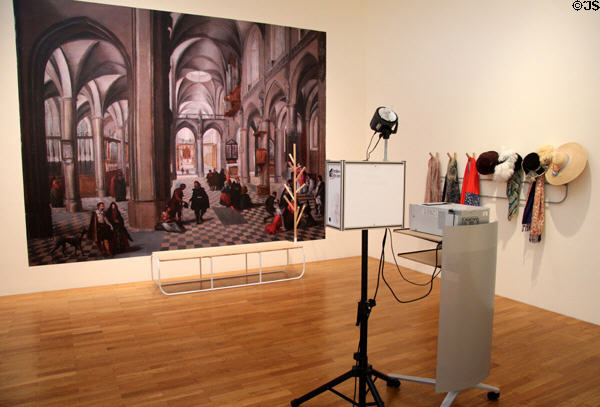Participation gallery at Villa Vauban Museum. Luxembourg, Luxembourg.