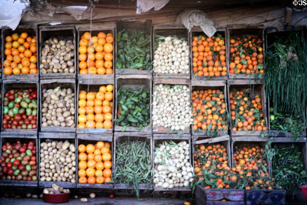 El Kélàa des M'gouna market scene. Morocco.