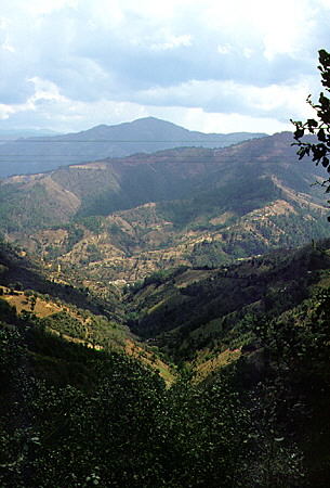 Sierra Nevada viewed from route 175. Mexico.