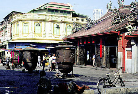 Kuan Yin Teng Chinese temple in Georgetown, Penang. Malaysia.