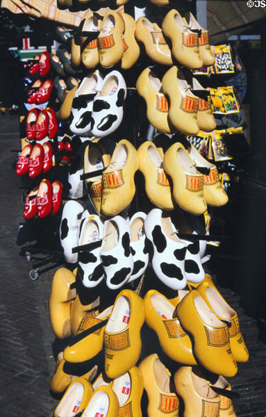 Wooden clogs. Haarlem, Netherlands.