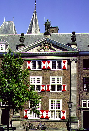 Gravensteen, old prison in Leyden. Leyden, Netherlands.