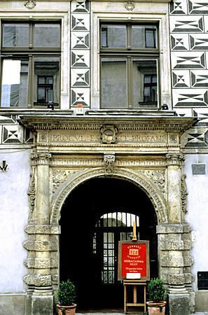 Deanery at 21 Uliczce Kanonicza in Krakow, home of Pope John Paul II in 1960s. Poland.