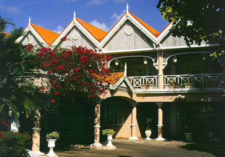 Coco Reef Hotel on Tobago. Trinidad and Tobago.