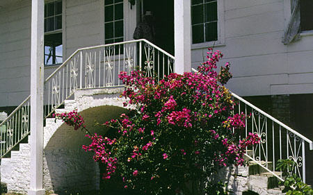 Entrance to Richmond Great House. Trinidad and Tobago.