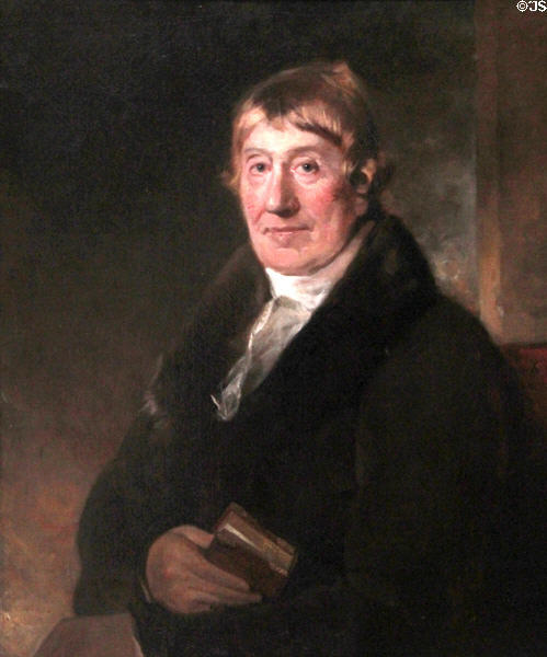 Reverend Alexander Carlyle portrait (1796) by Sir Henry Raeburn at National Portrait Gallery of Scotland. Edinburgh, Scotland.