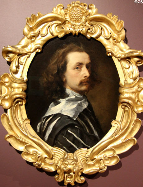 Self-portrait (c1640) by Sir Anthony van Dyck at National Portrait Gallery of Scotland. Edinburgh, Scotland.