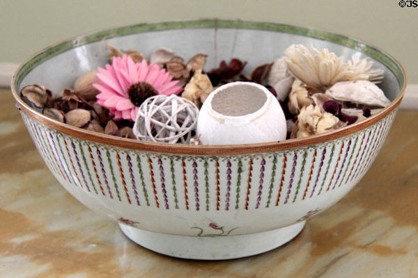 Punchbowl at Georgian House museum. Edinburgh, Scotland.