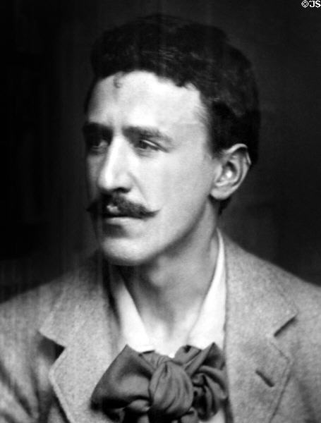 Photo Charles Rennie Mackintosh of at Hill House. Helensburgh, Scotland.