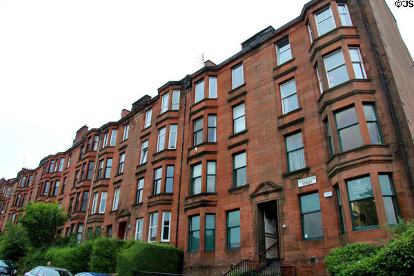 Tenement House run as museum by National Trust for Scotland (NTS) (145 Buccleuch St.). Glasgow, Scotland.