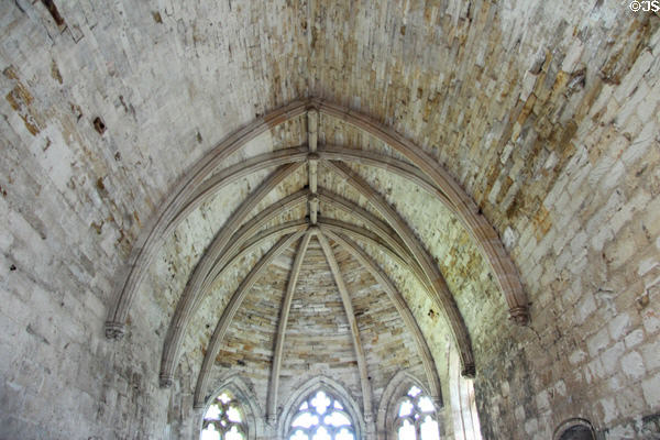 Chancel interior at Seton Collegiate Church. Seton, Scotland.
