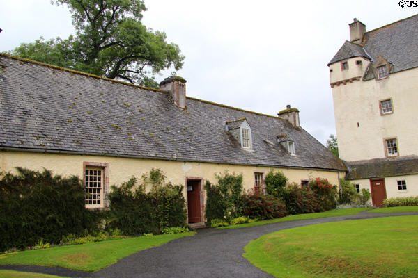 West wing chapel extension (1829) of Traquair House. Scotland.