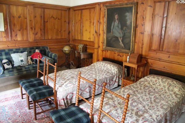 Nursery at Craigievar Castle. Alford, Scotland.