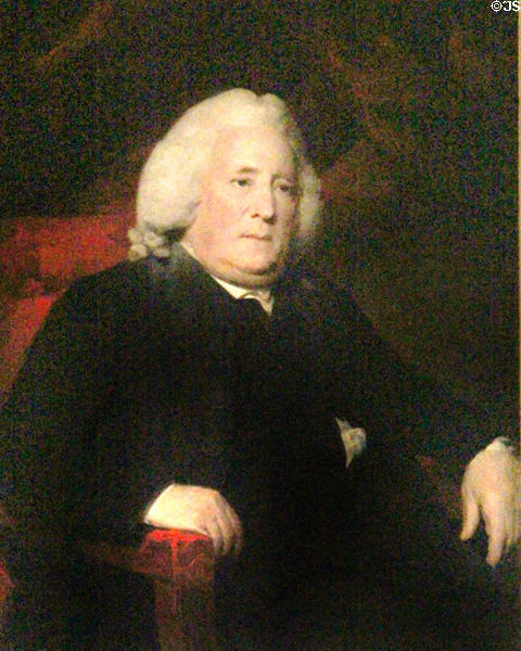 Portrait of Dr. Gardiner (c1806) by Sir Henry Raeburn at Duff House. Banff, Scotland.