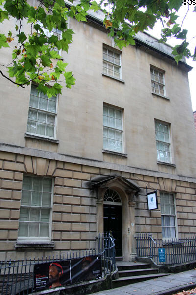 The Georgian House Museum (c1790) built for John Pinney, a wealthy sugar merchant & slave owner, displays as a typical Georgian town house in 1790's. Bristol, England.