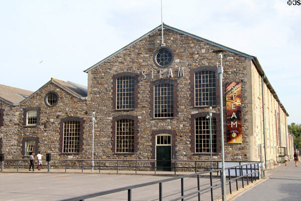 STEAM aka Museum of Great Western Railway set in restored railway building at the heart of the former Swindon Railway Works. Swindon, England.