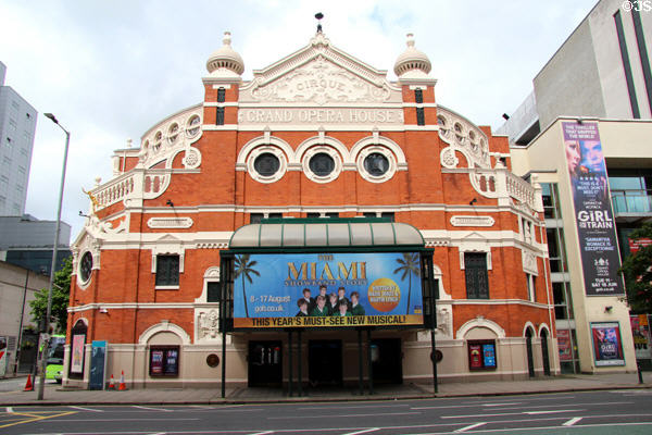 Belfast Grand Opera House (1895). Belfast, Northern Ireland. Architect: Frank Matcham.