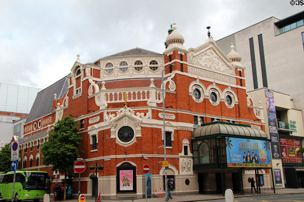 Belfast Grand Opera House rebuilt after bombings in WWII & during the Troubles. Belfast, Northern Ireland.