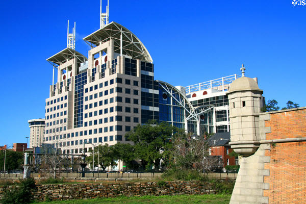 Mobile Government Plaza (1994) (12 floors) (205 Government St.). Mobile, AL. Architect: Harry Goleman & Mario Bolullo.