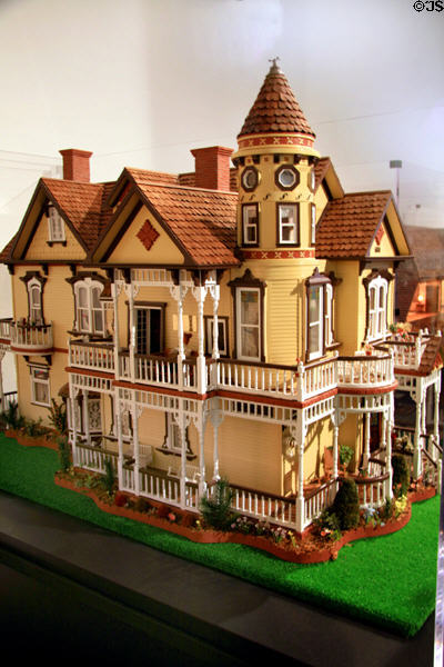 Part of doll house collection at Mobile Museum. Mobile, AL.