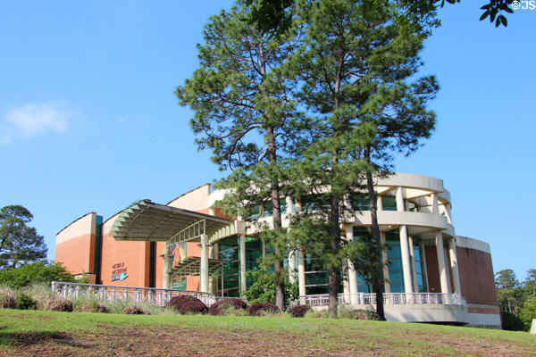 Mobile Museum of Art (2002) (4850 Museum Dr. in Langan Park). Mobile, AL. Architect: Architects Group of Mobile.