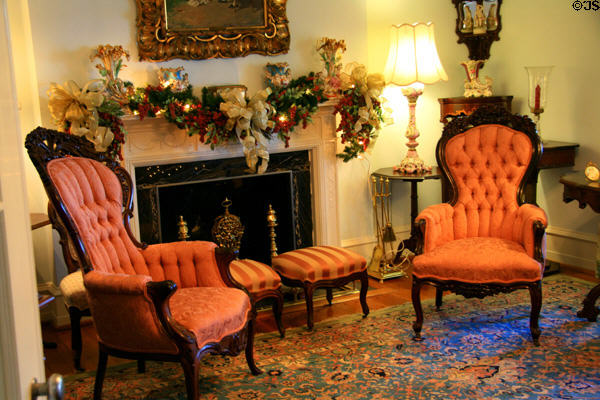 Sitting room of Bellingrath House. Theodore, AL.
