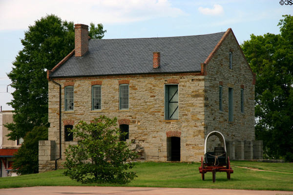 Commissary Storehouse at Fort Smith. Fort Smith, AR.