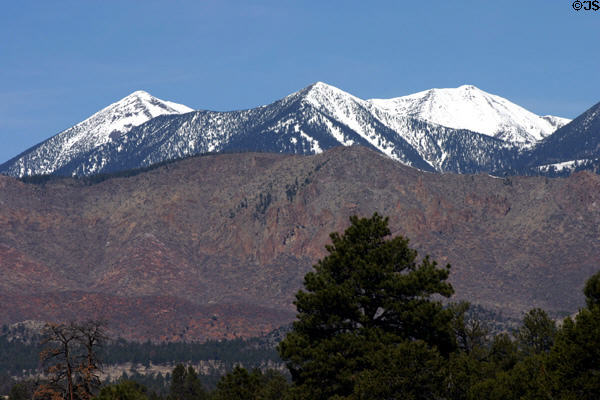 Mountains around Flagstaff. AZ.
