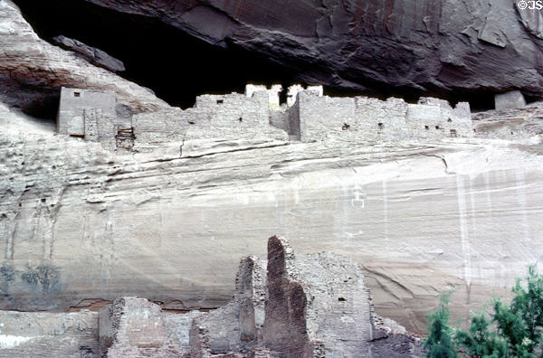 Canyon de Chelley National Monument ancient White House dwelling. AZ.