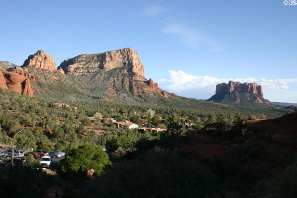 Buttes & mesas near Chapel of the Holy Cross. Sedona, AZ.