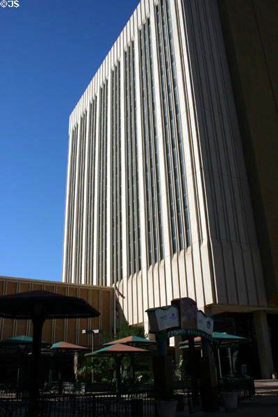 Maricopa County Complex (1965 & 73) (Jefferson at First). Phoenix, AZ. Style: Modern. Architect: Stephens, Walsh, Emmons & Shanks.