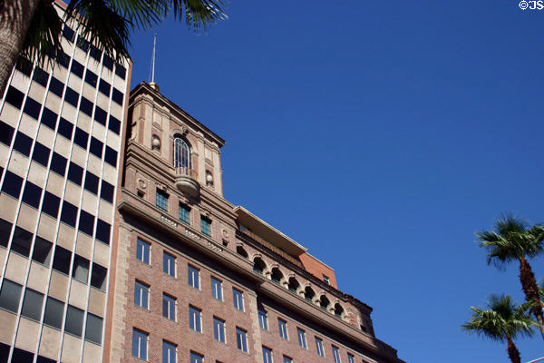 Security Building roofline. Phoenix, AZ.