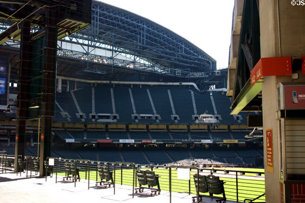 Bank One Ball Park interior. Phoenix, AZ.