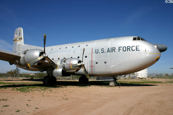 Douglas C-124 Globemaster transport (1950-75), Pima Air & Space Museum. Tucson, AZ.