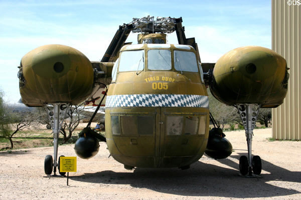 Sikorsky H-37B Mohave Utility Transport Helicopter (1953-65), Pima Air & Space Museum. Tucson, AZ.