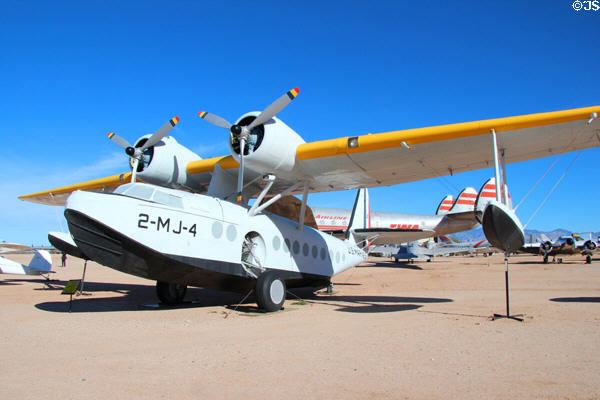 Sikorsky Transport Amphibian JRS-1 (1937) at Pima Air & Space Museum. Tucson, AZ.