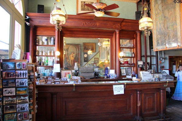 Bar at Bird Cage Theatre. Tombstone, AZ.