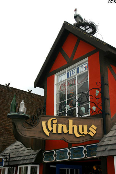 Wine tasting shop. Solvang, CA.