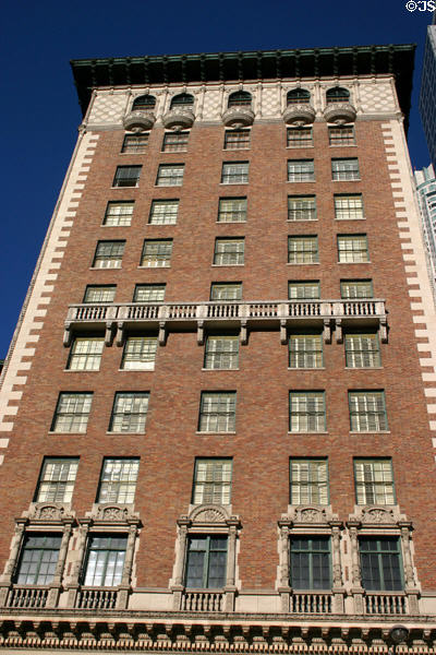 Facade of Biltmore Hotel. Los Angeles, CA.