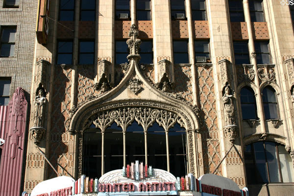Former United Artists Theater entrance. Los Angeles, CA.