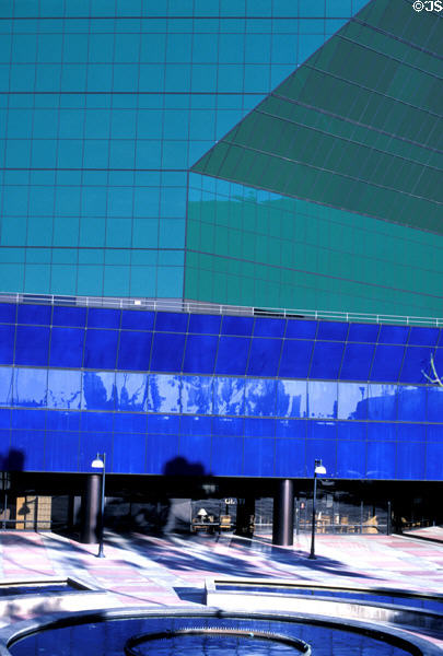Pacific Design Center detail. Beverly Hills, CA.