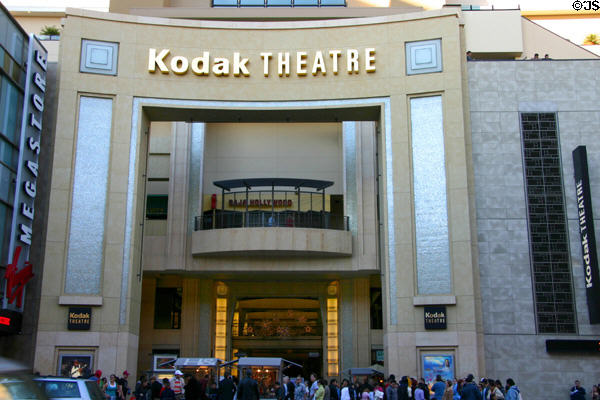 Kodak Theatre in Hollywood & Highland Center. Hollywood, CA.