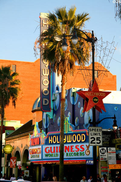 Guinness Museum in former Hollywood Theatre (1919). Hollywood, CA. Architect: Clifford A. Balch &, S. Charles Lee.