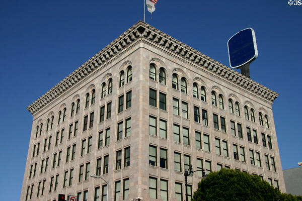 Security Trust & Savings building (early 1900s) (6381 Hollywood Blvd.). Hollywood, CA. Architect: John Parkinson & Donald B. Parkinson. On National Register.