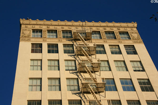 Farmers & Merchants Bank decorative details. Long Beach, CA.