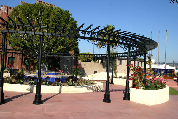Olvera Street pergola. Los Angeles, CA.