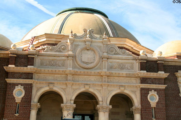 Los Angeles County Historical & Art Museum building (1910-13) (now Natural History Museum). Los Angeles, CA. Style: Beaux Art. Architect: Hudson & Munsell. On National Register.