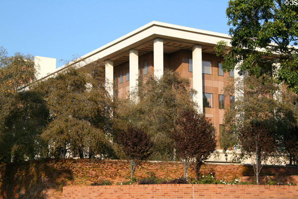 Doris Stein Eye Research Center (1989) (200 Stein Plaza). Los Angeles, CA. Architect: Welton Becket & Assoc..