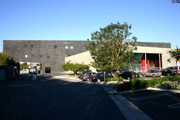 Black Stealth Building. Culver City, CA.