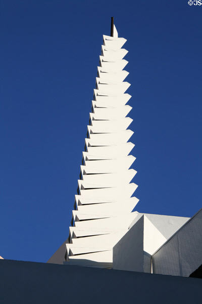 Tower of Anderton Court. Beverly Hills, CA.